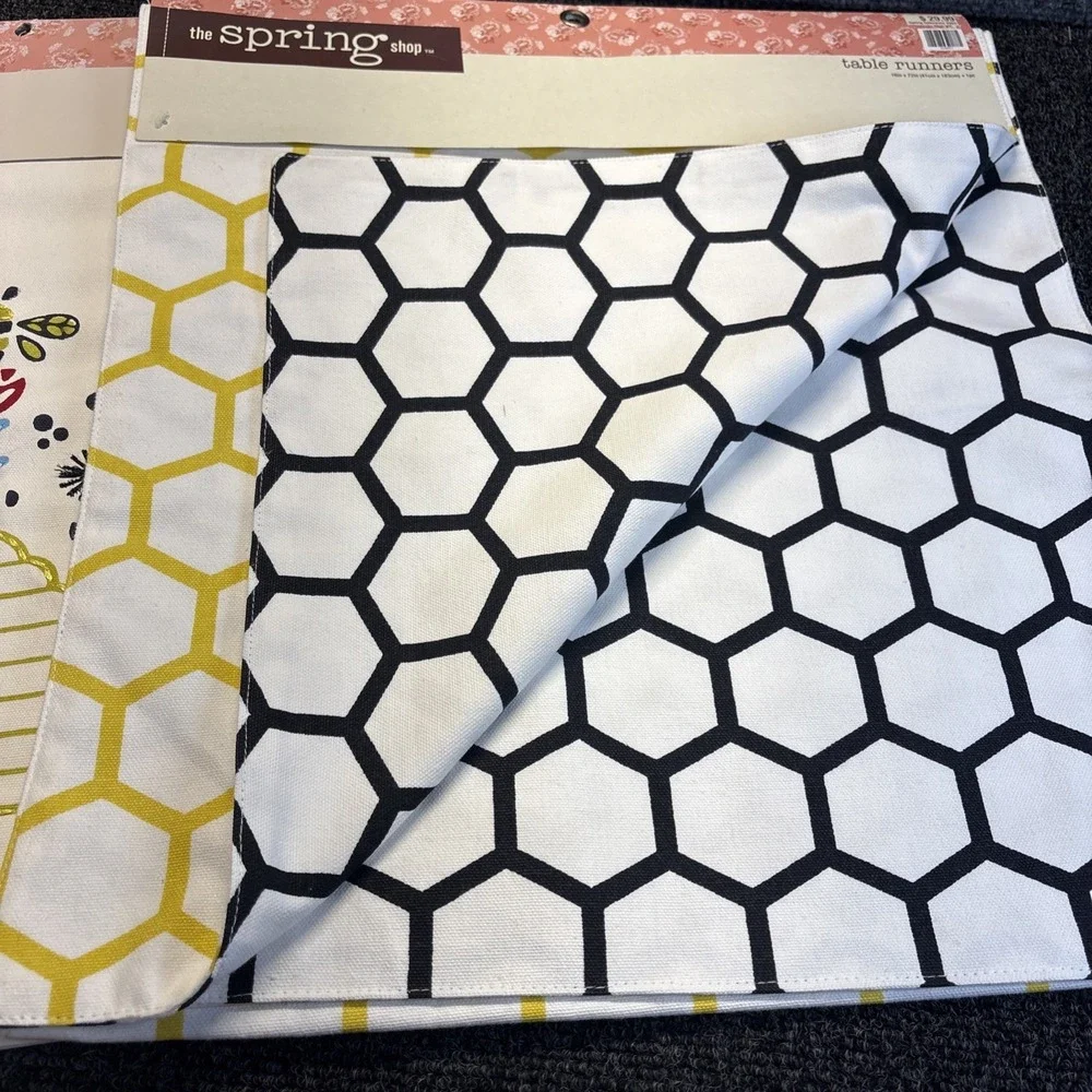 Lot of 2 Table Runners~Honey Bee Themed~NWT